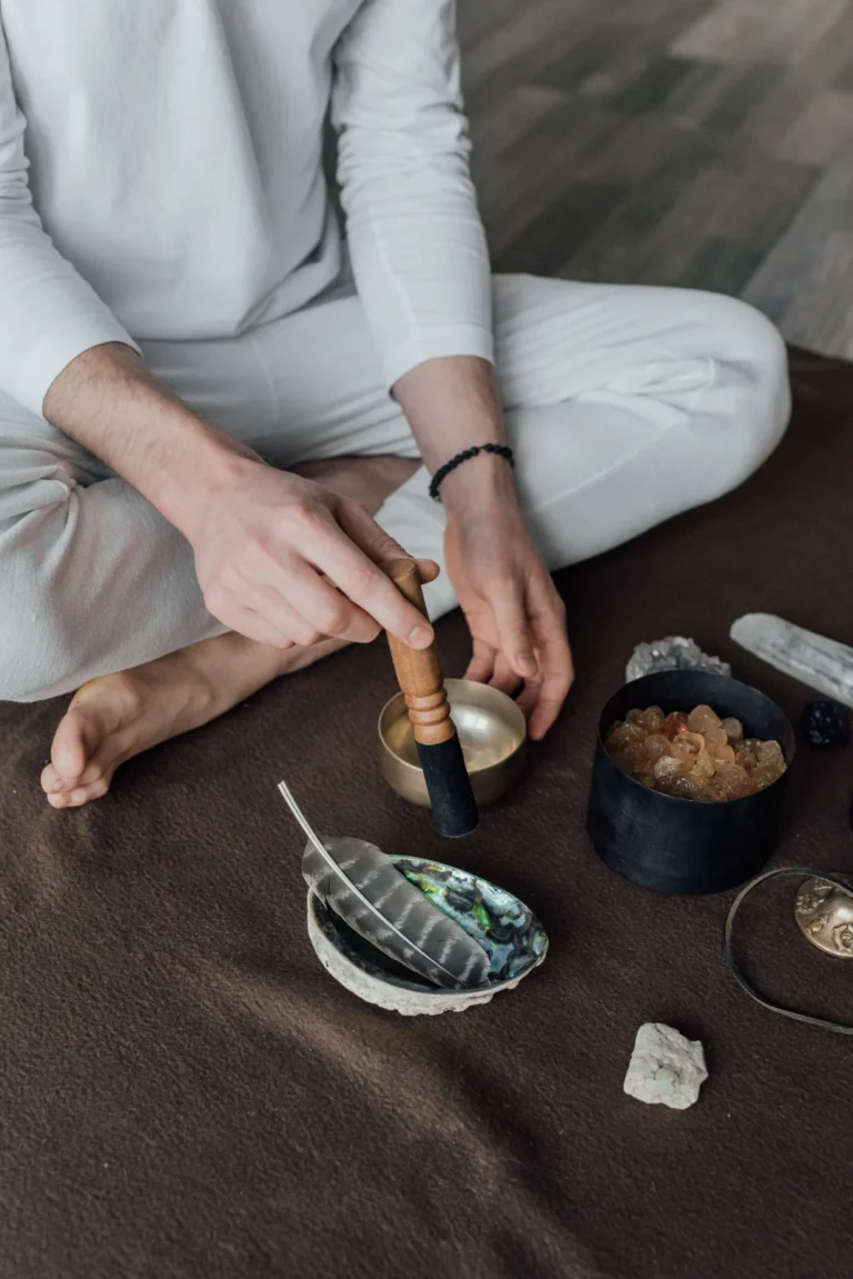 Bowl used in an Ayurveda workshop